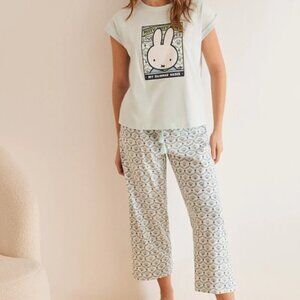 Miffy Women's Secret Pajamas, Size XL. 100% Cotton, NWT